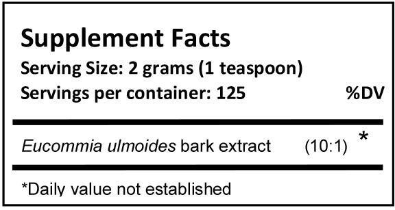 Eucommia Extract Powder 50 grams - JingHerbs