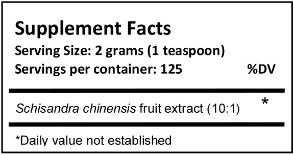 Schisandra extract powder 250 grams - JingHerbs