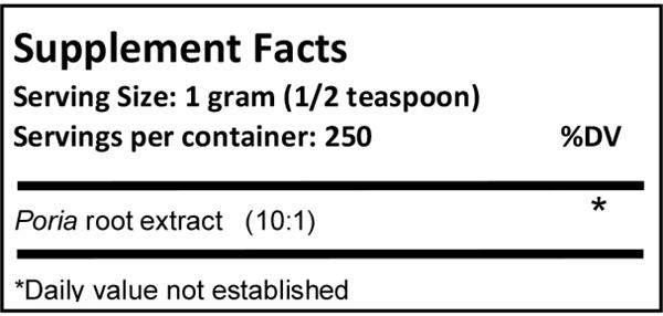 Poria Extract Powder 50 grams - JingHerbs