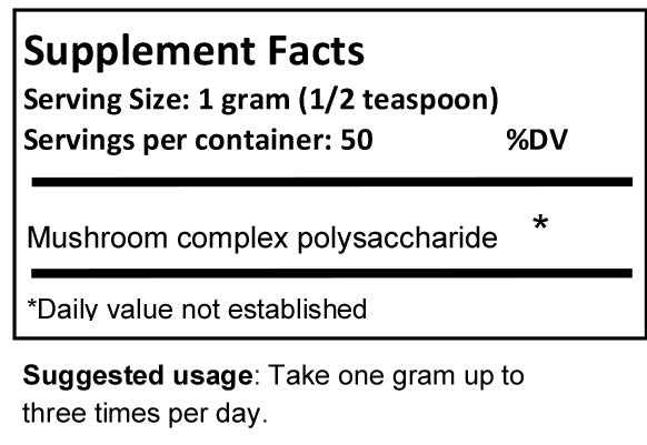 Alpha Glucan Mushroom Matrix Extract Powder - JingHerbs