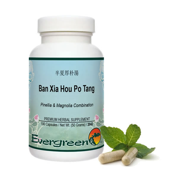 Pinellia Magnolia Formula<br/>Ban Xia Hou Po Tang - JingHerbs