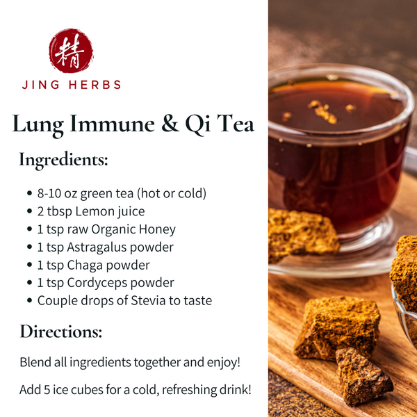Lung Immune & Qi Tea Recipe Bundle - JingHerbs