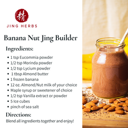 Banana Nut Jing Builder Recipe Bundle - JingHerbs