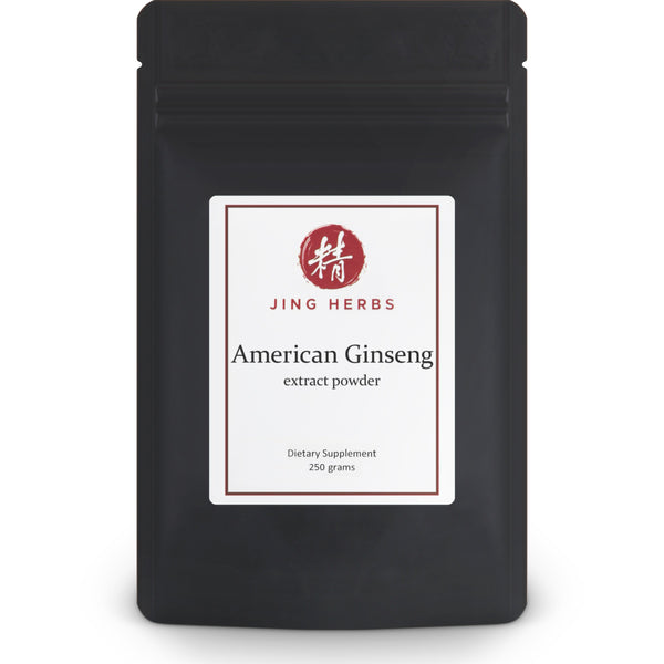 Jing Herbs American Ginseng extract for energy, lung support, and Jing replenishment! JingHerbsFES